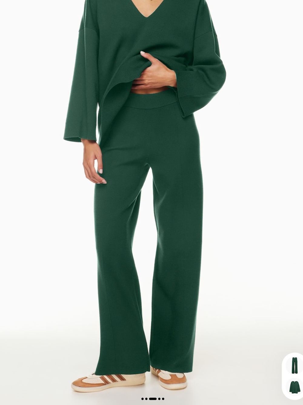 Aritzia Wilfred Free Souvenir Pants - Scarab
